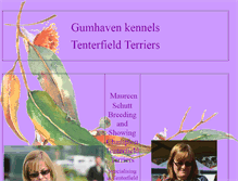 Tablet Screenshot of gumhavenkennels.com